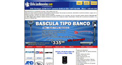 Desktop Screenshot of chile.lasbasculas.com